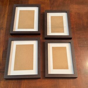 Brown Frame Memory Wall Photo Picture Frames Collage New